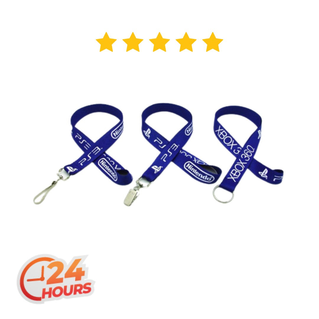 Silkscreened Flat Lanyard w/ 3 Day Rush Service