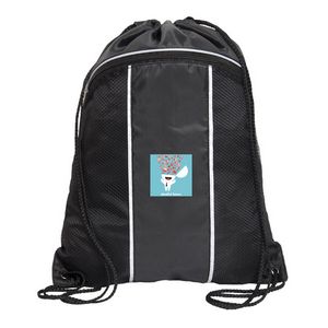 Surf Drawstring Backpack with Pocket