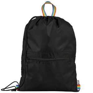 Spectrum Recycled Polyester Drawstring Bag - 2 gal