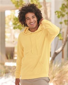 000518 Independent Trading Co. Unisex Midweight Pigment-Dyed Hooded Sweatshirt