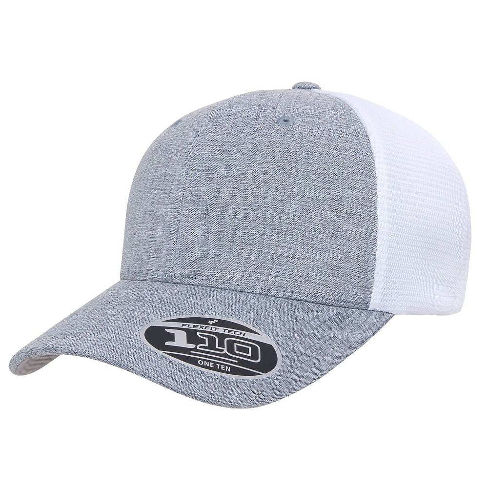MELANGE SILVER/WHITE