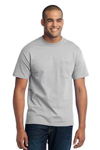 Port & Company® Men's Core Blend Pocket T-Shirt