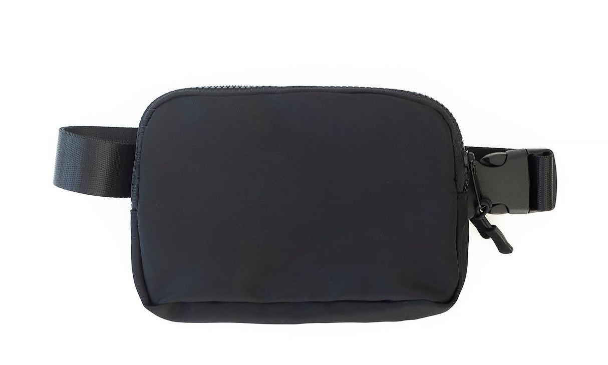LL Crossbody Belt Bag Fanny Pack With Plastic Zipper