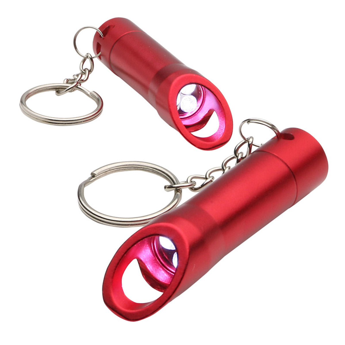 Aluminum LED Opener Key Chain