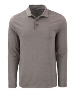 Cutter & Buck Coastline Epic Comfort Eco Recycled Mens Long Sleeve Polo