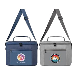 City Pack 600D RPET Zippered Cooler Bag - 2.6 gal - Heat Transfer