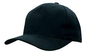 Brushed Cotton 6 Panel Cap