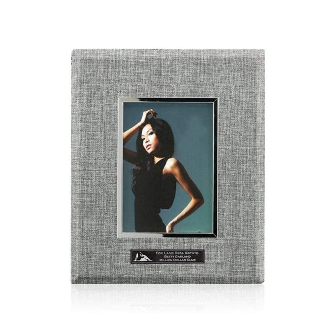 Linen Picture Frame - Grey