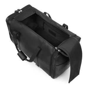 000897 Bugatti Colombian Leather Luggage Duffel Bag