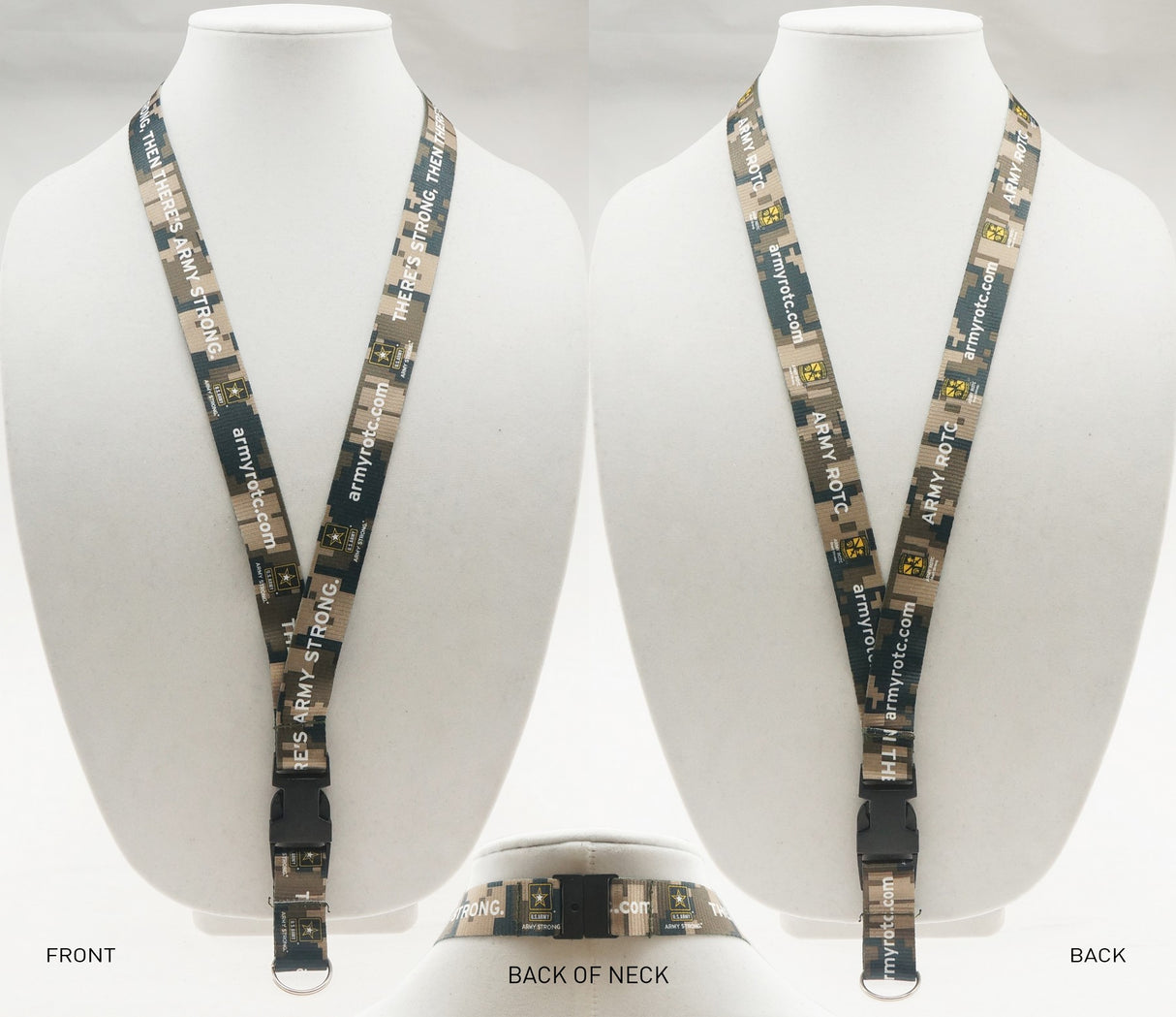 3/4" Digitally Sublimated Lanyard w/ Sew on Breakaway