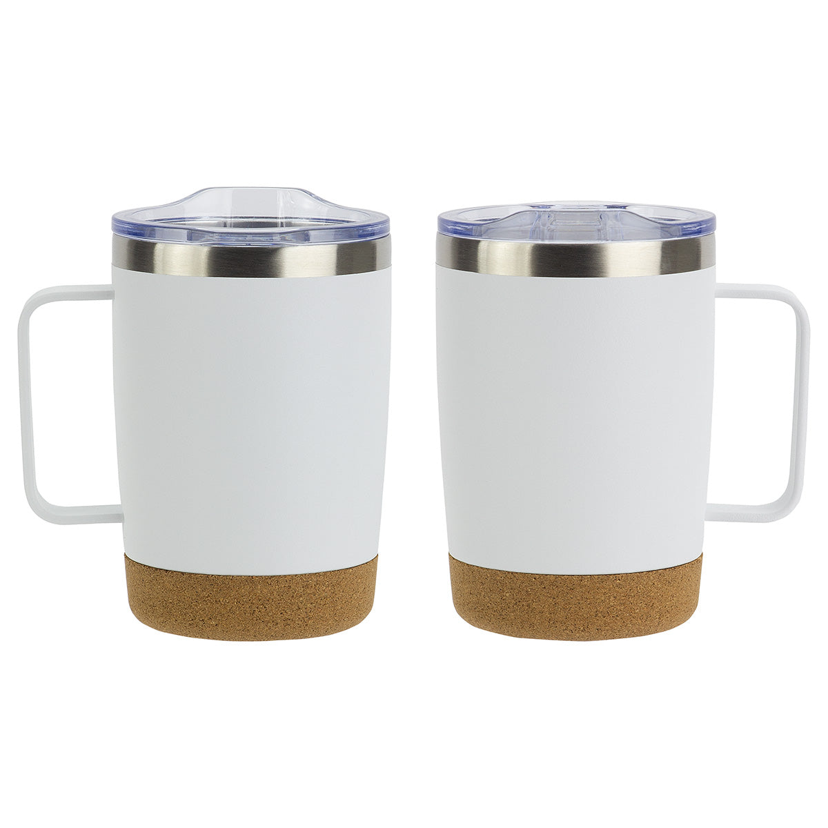 Sapora 12 oz Vacuum Insulated Stainless Steel Mug with Cork Base