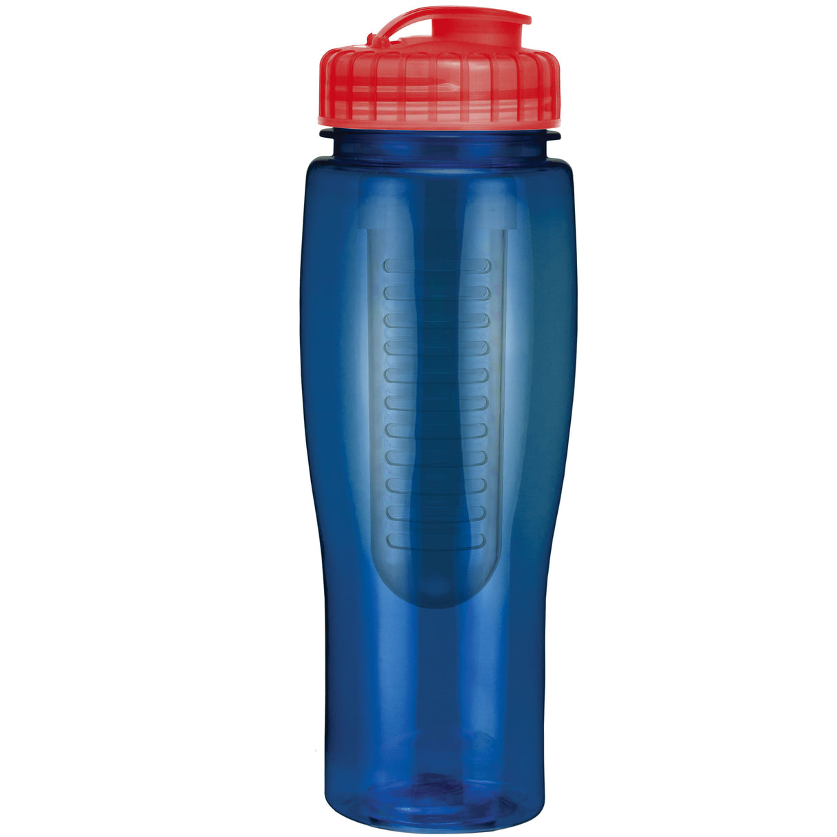 Translucent Blue/Translucent Red Lid