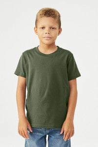 Military Green Blank Front View