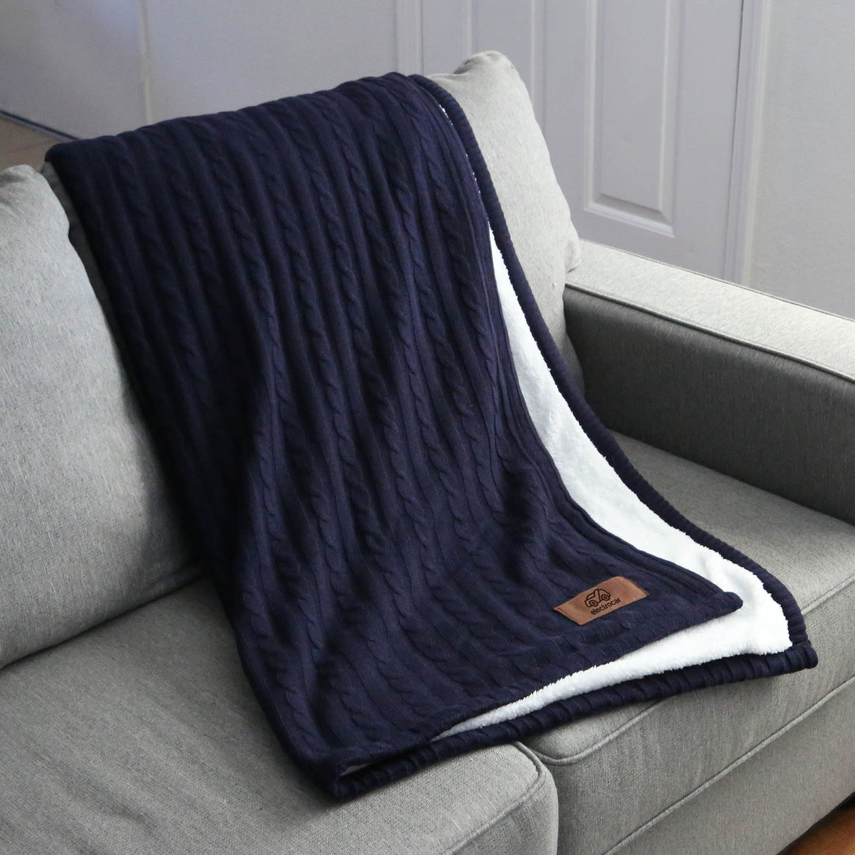 Sweater Weather Sherpa Blanket W/ Pillowcase