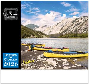 Galleria Wall Calendar 2026 Scenes of Canada (English)