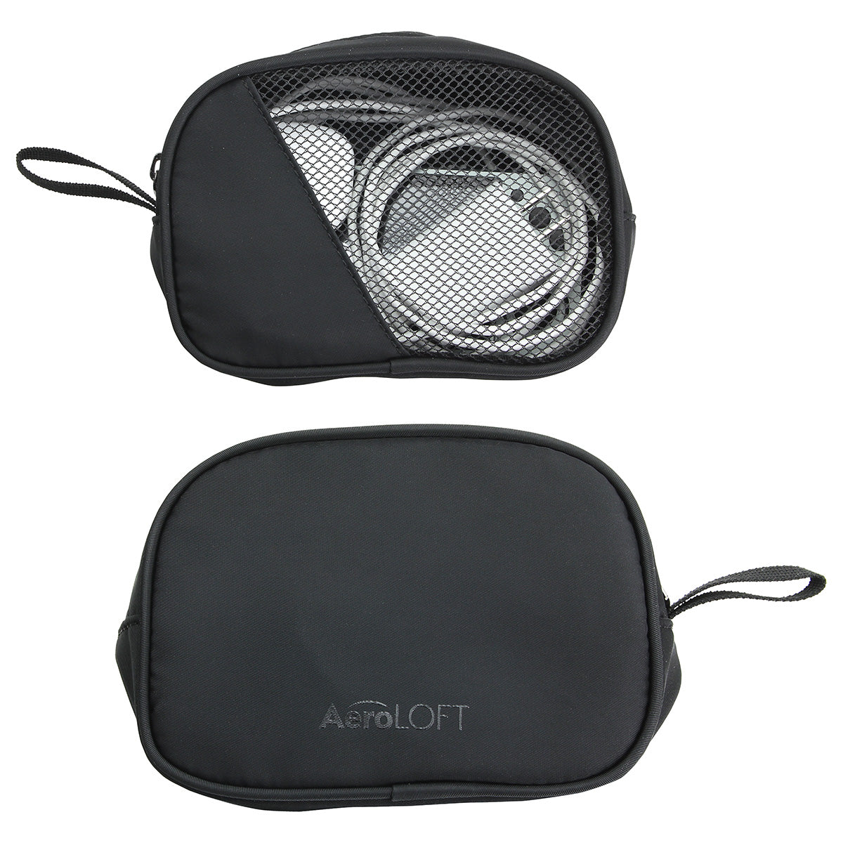 AeroLOFT™ Jet Black Tech Organizer Mesh Pouch