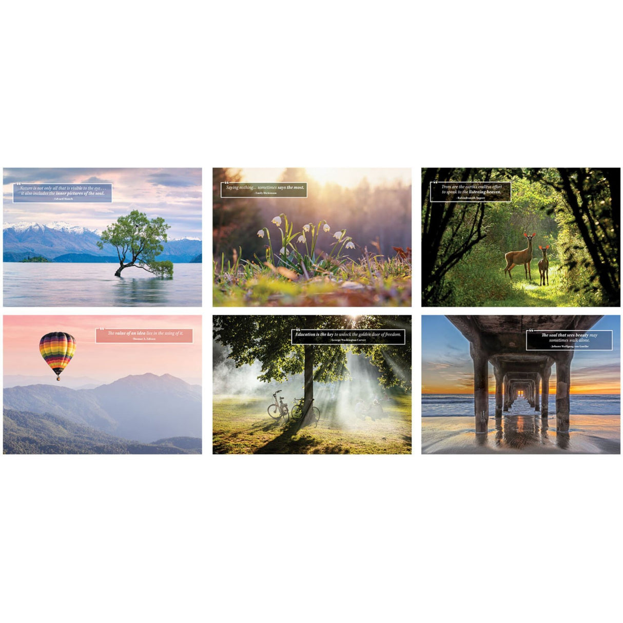 Moments Of Inspiration Stapled Wall Calendar