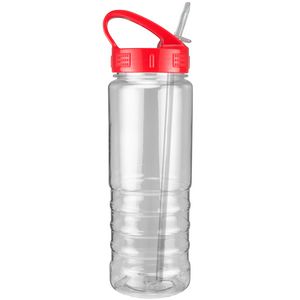 Clear/Red Lid Blank