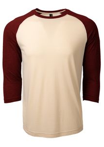 PRIMEASE® Unisex Tri-Blend Baseball Tee Shirt