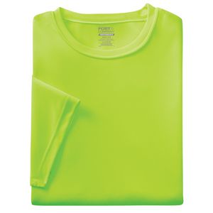 Neon Green Blank Folded View