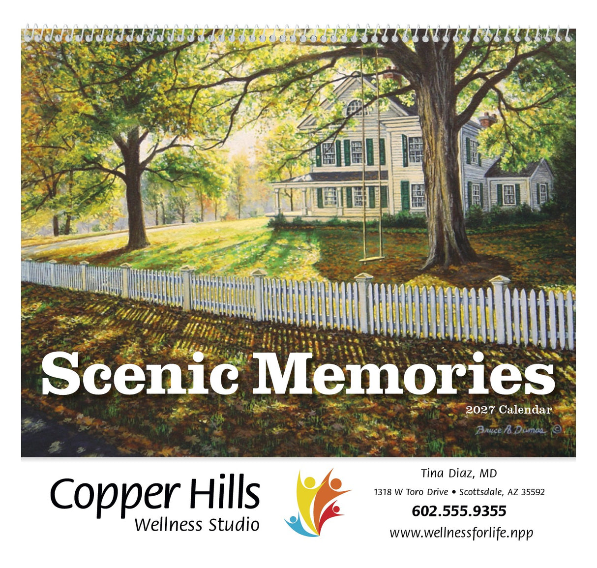Good Value Scenic Memories - Spiral Calendar cover image