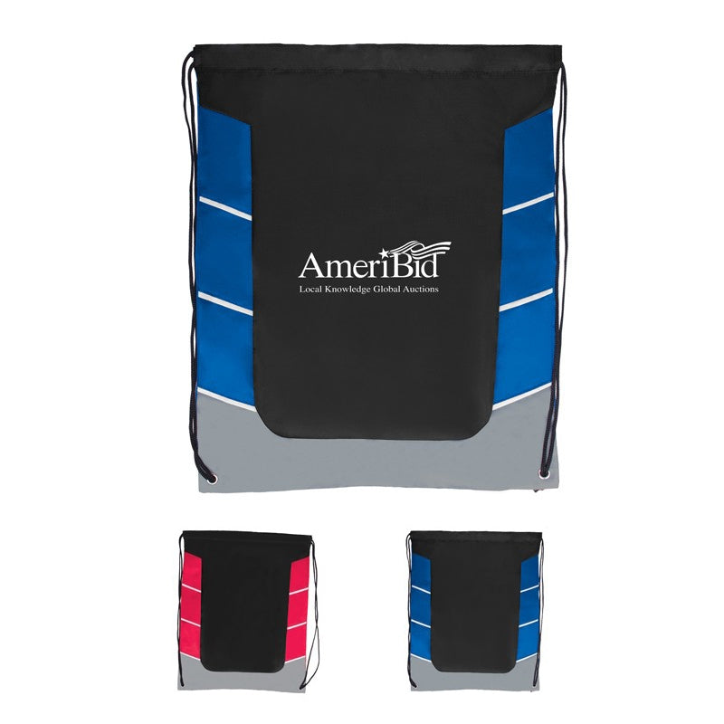 Color Curve Drawstring Bag