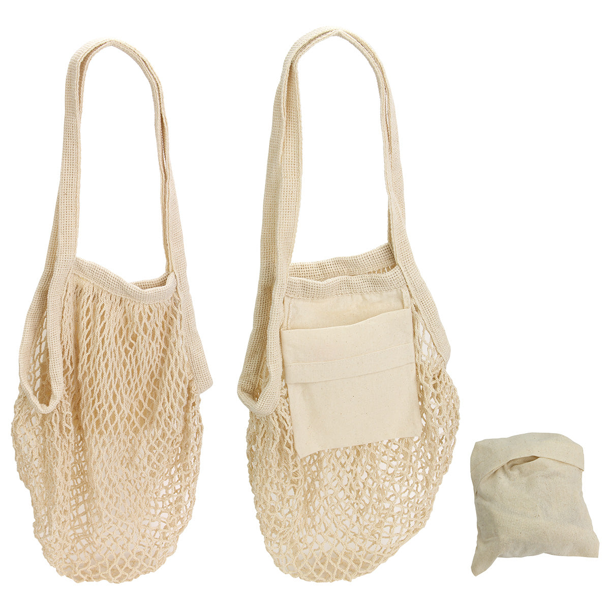 Sonnet Collapsible Cotton Mesh Tote