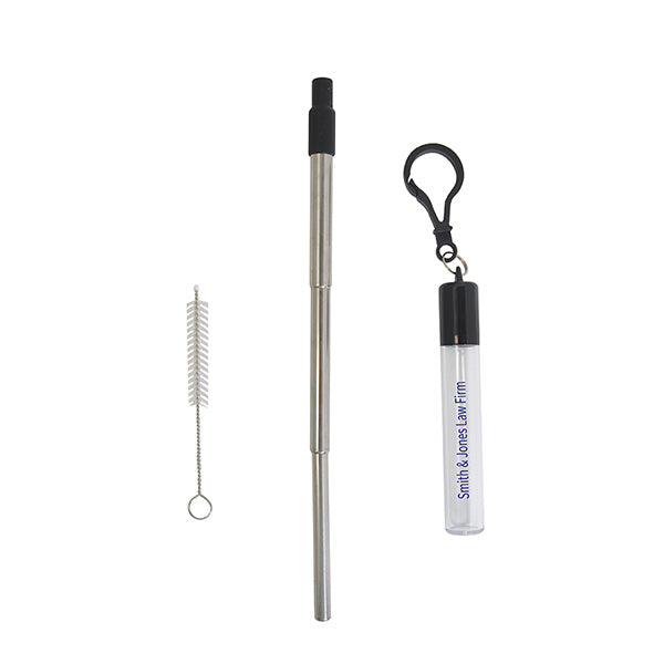 Thermosphere Telescopic Stainless Straw In Case