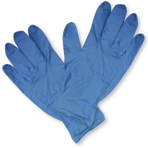 4 ML Blue Medical Grade Nitrile Disposable Gloves