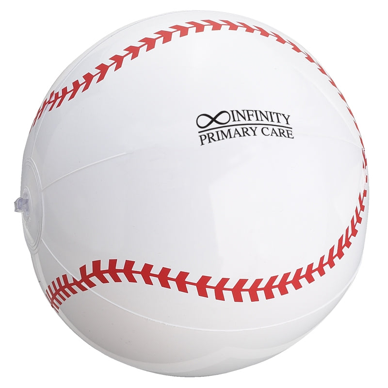 Baseball Shaped Beach Ball