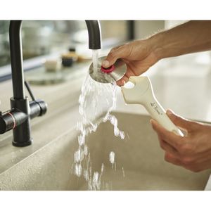 White/Silver/Red Logo Lifestyle View