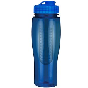 Translucent Blue/Translucent Blue Lid Blank