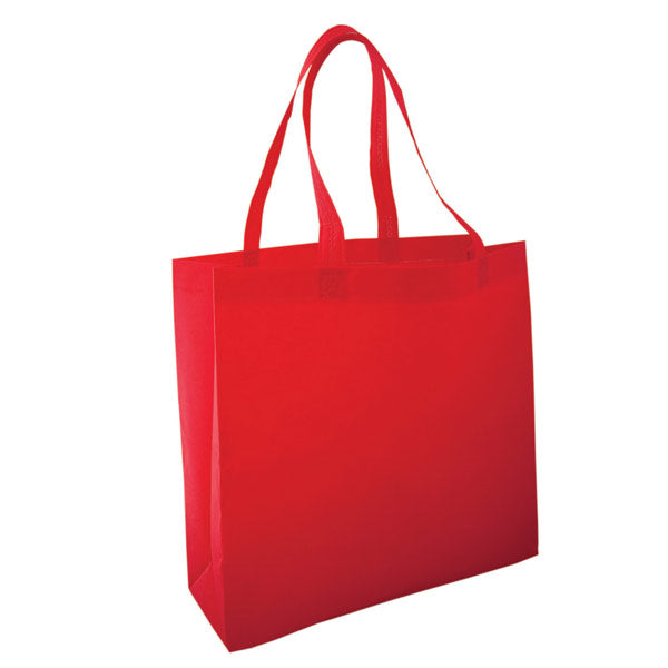 Non Woven Tote Bag: 16" W x 15" H x 6.5" D