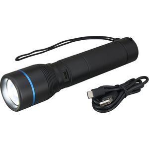 Urban Peak® Rechargeable 20 W Crosshatch Flashlight