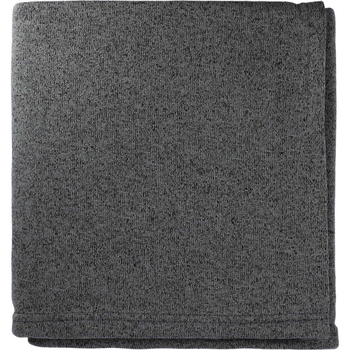 Heathered Fleece Throw Blanket 50'' x 60'' Unfolded