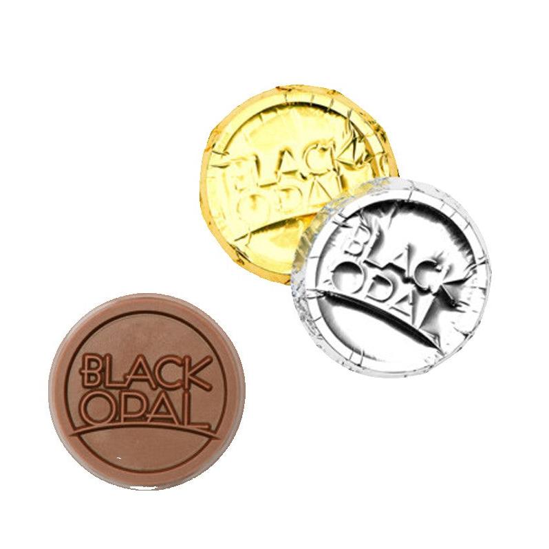 Premium Custom Foil-wrapped Chocolate Coin