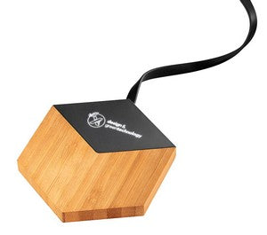 SCX Design™ Bamboo 10W Hexa Wireless Charger