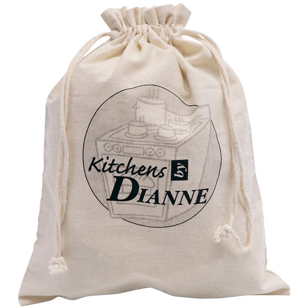 10 oz. Cotton Shoe Bag with Drawstring
