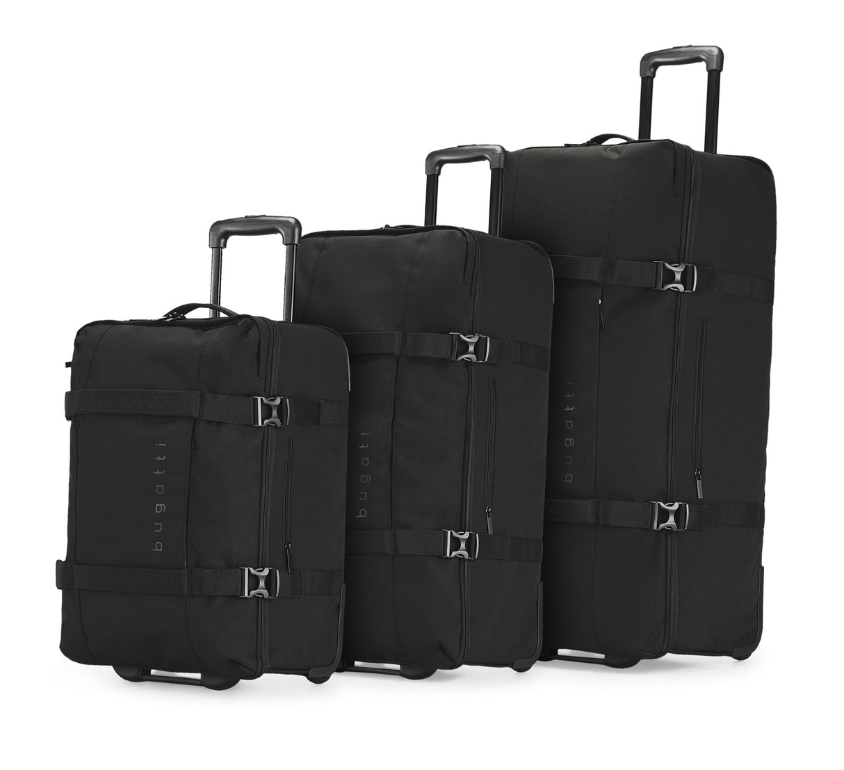 Bugatti Denver 3 Piece Travel Duffle on Wheels