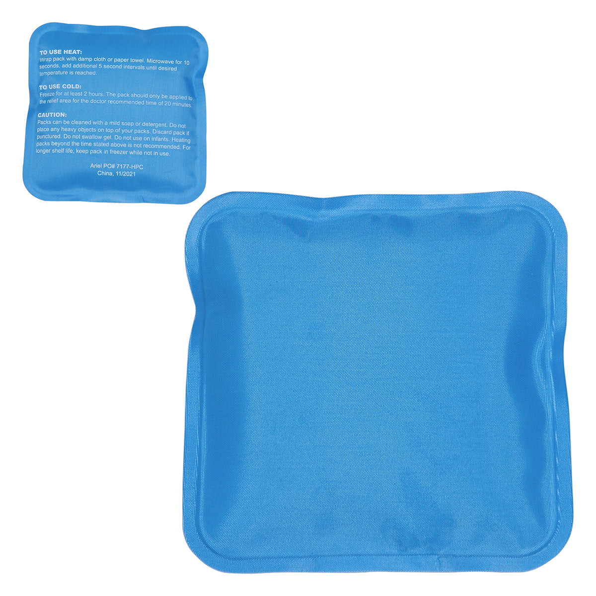 Square Nylon-Covered Hot/Cold Pack