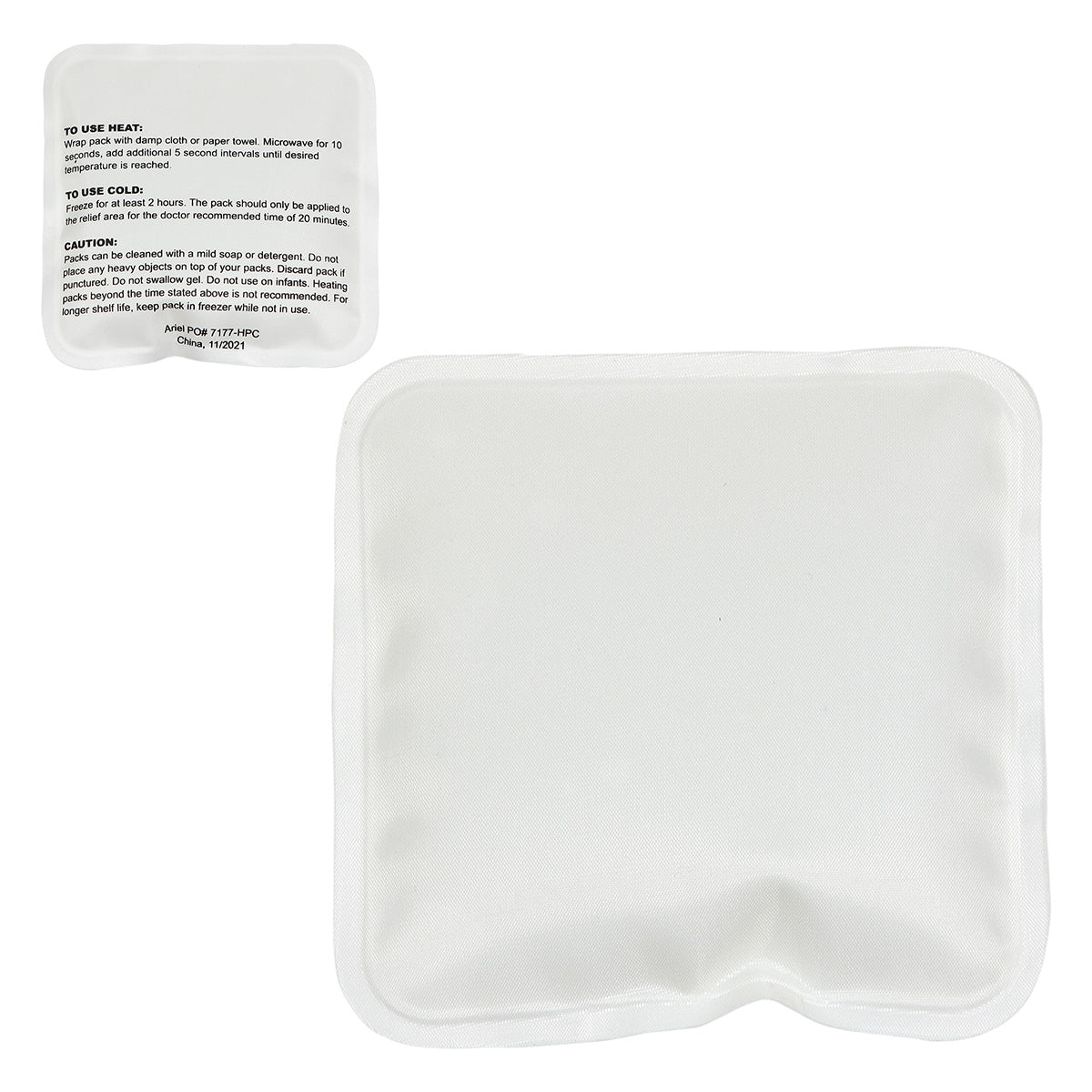 Square Nylon-Covered Hot/Cold Pack