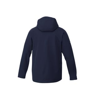 Navy Blue Heather/Heather Dark Charcoal Gray Blank Back View