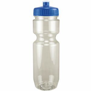 Clear/Royal Blue Lid Blank