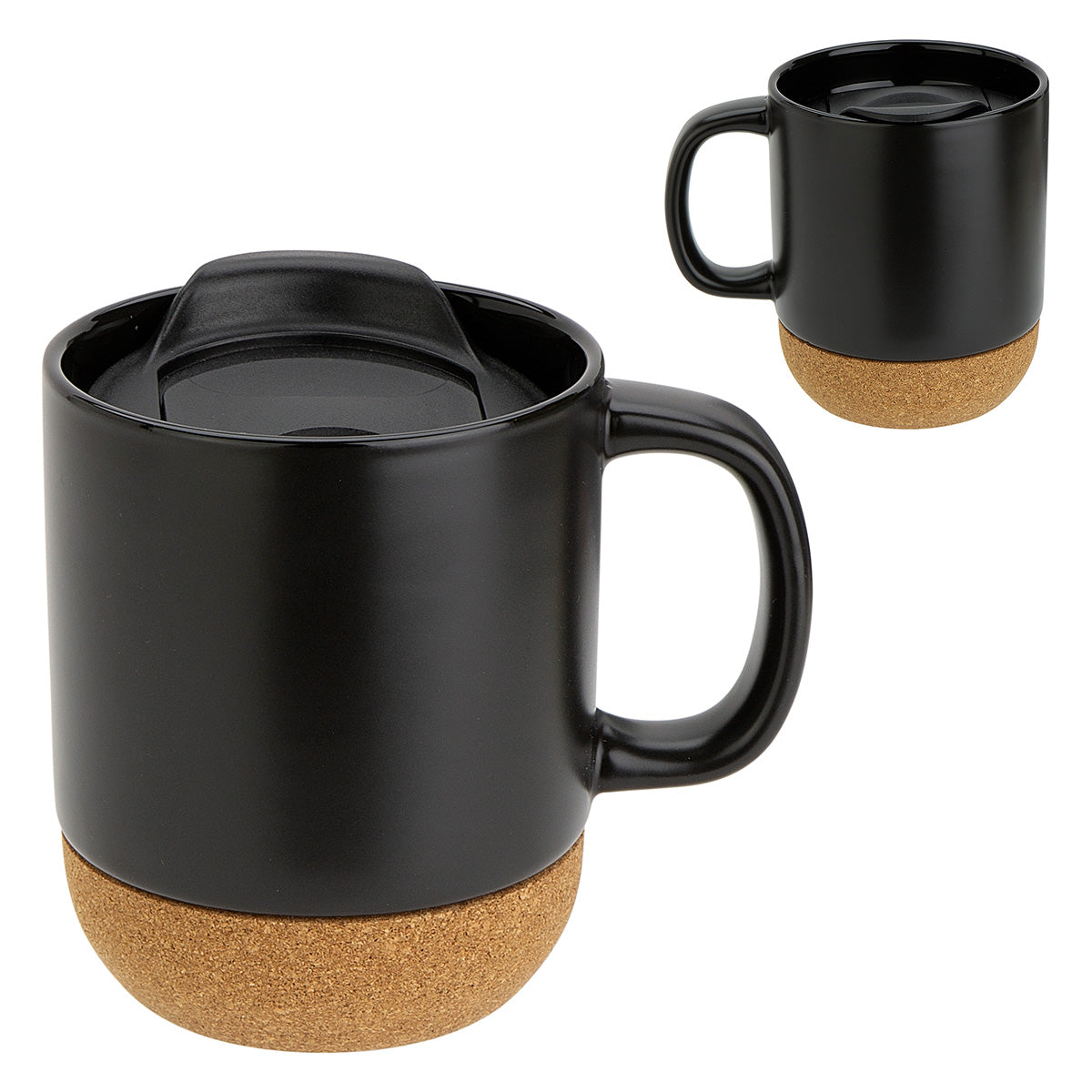 Balsamo 12 oz Ceramic Mug with Cork Base