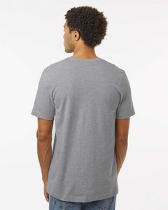 Heather Gray Blank Back View