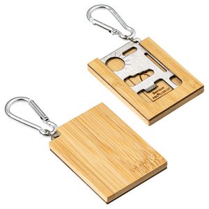 Best Buddy Tools® Bamboo Multi-Tool with Carabiner