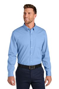 Port Authority® Long Sleeve Nailhead Easy Care Shirt