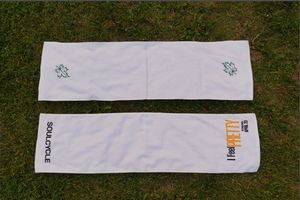 100% Cotton Velour Fitness Towel 12x44