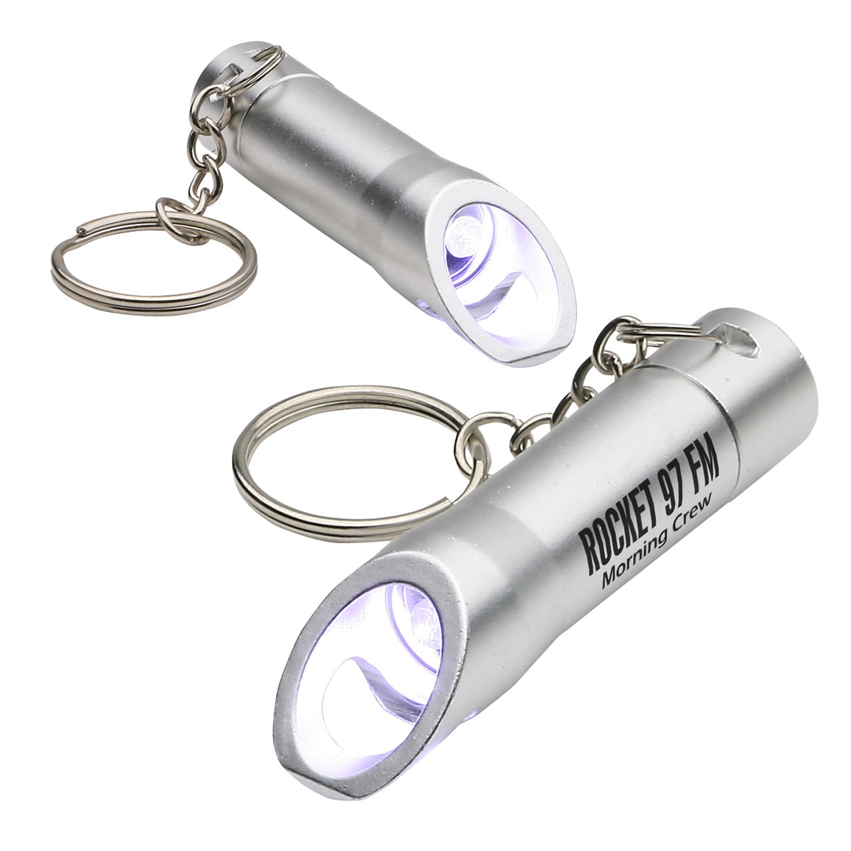 Aluminum LED Opener Key Chain