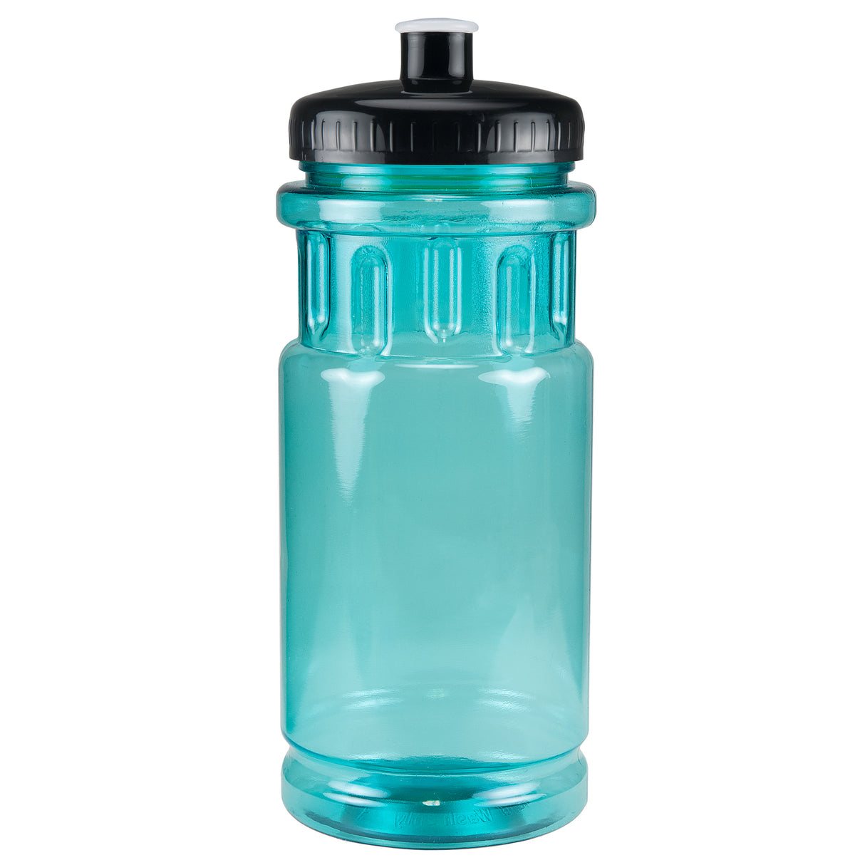 Translucent Aqua Blue/Black Lid